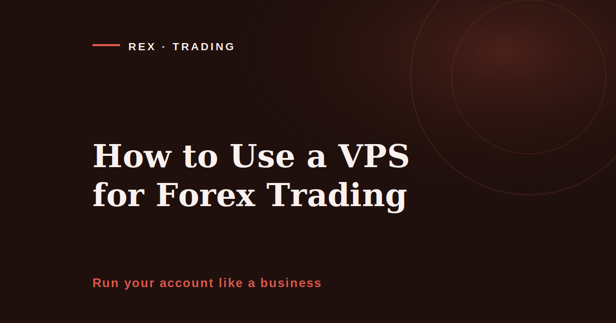 How to use VPS for forex trading, REX Trading Signal cover image on costing a virtual server as a piece of business equipment