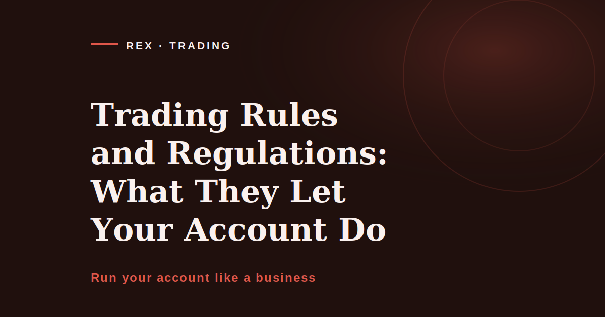 Trading rules and regulations, the leverage caps and margin rules that govern a retail gold account